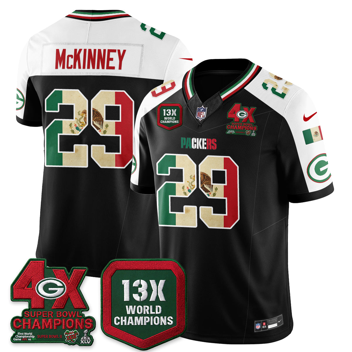 GB Mexico Edition Vapor Jersey - Stitched