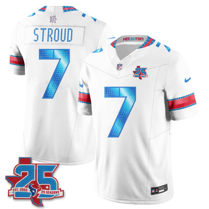 Houston Texans 2026 Rivalries Vapor Jersey - Stitched