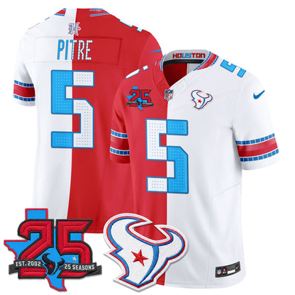 HOU 2026 Rivalries Split Vapor Jersey - Stitched
