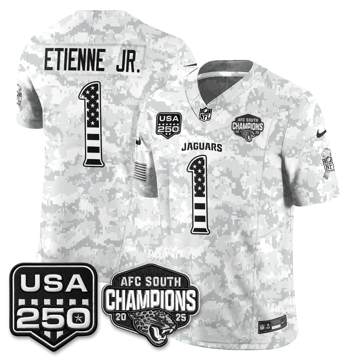 JAX 2026 Salute to Service Vapor Jersey - Stitched