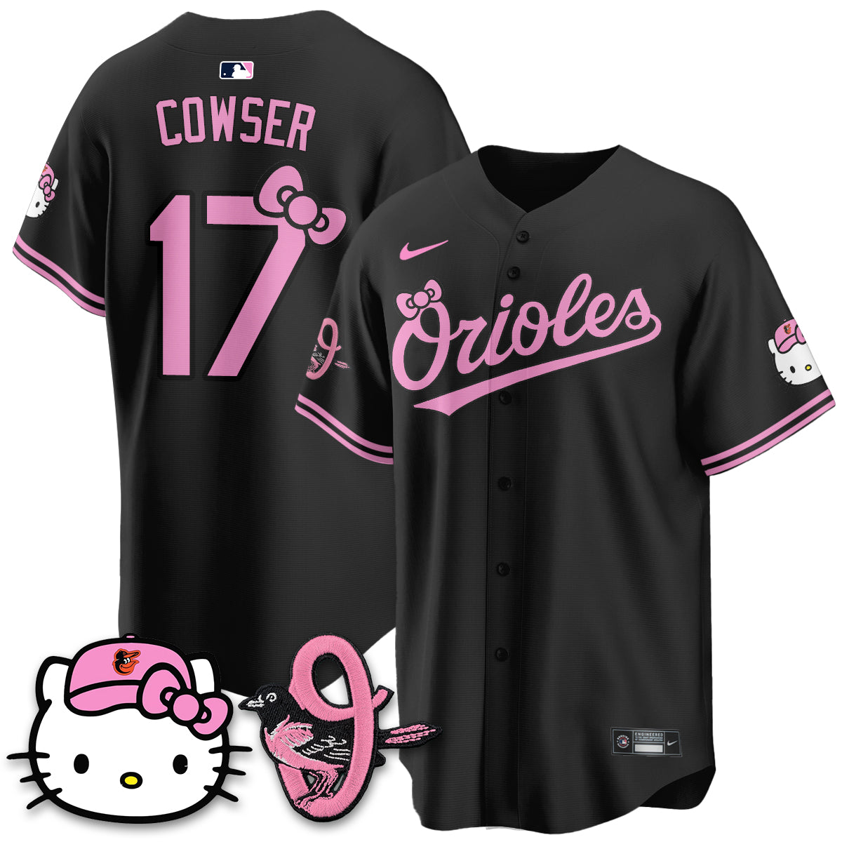Baltimore Orioles x Meow KT Vapor Premier Limited Jersey - Stitched
