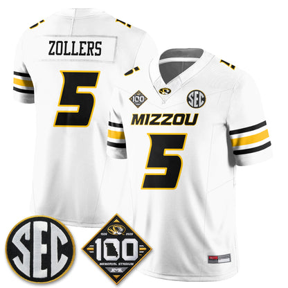 MIZZ 100th Anniversary of Memorial Stadium Vapor Jersey - Stitched