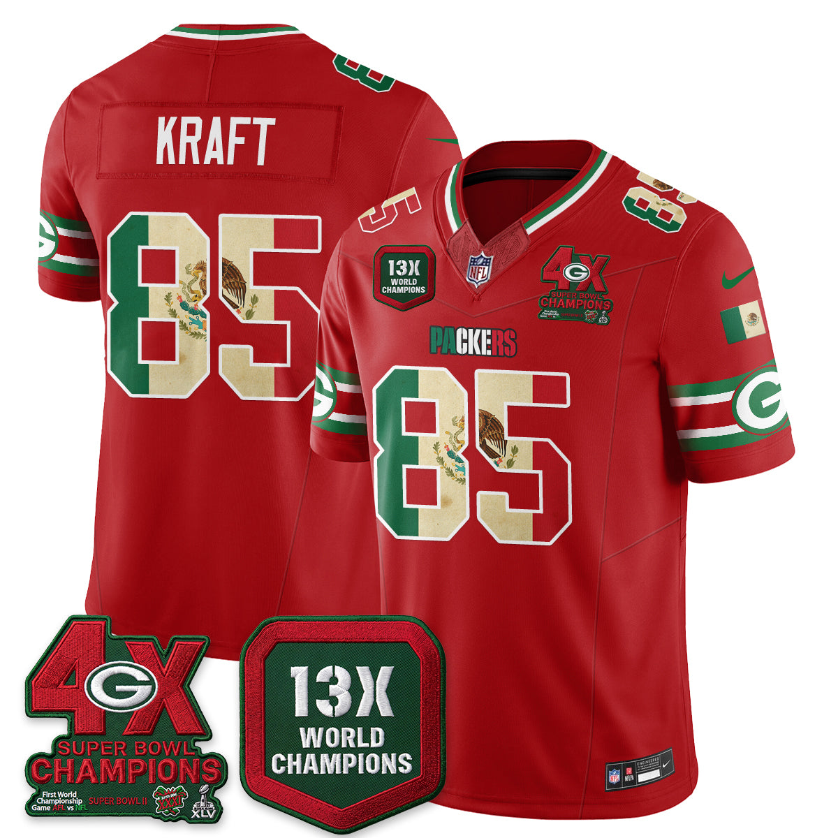 GB Mexico Edition Vapor Jersey - Stitched