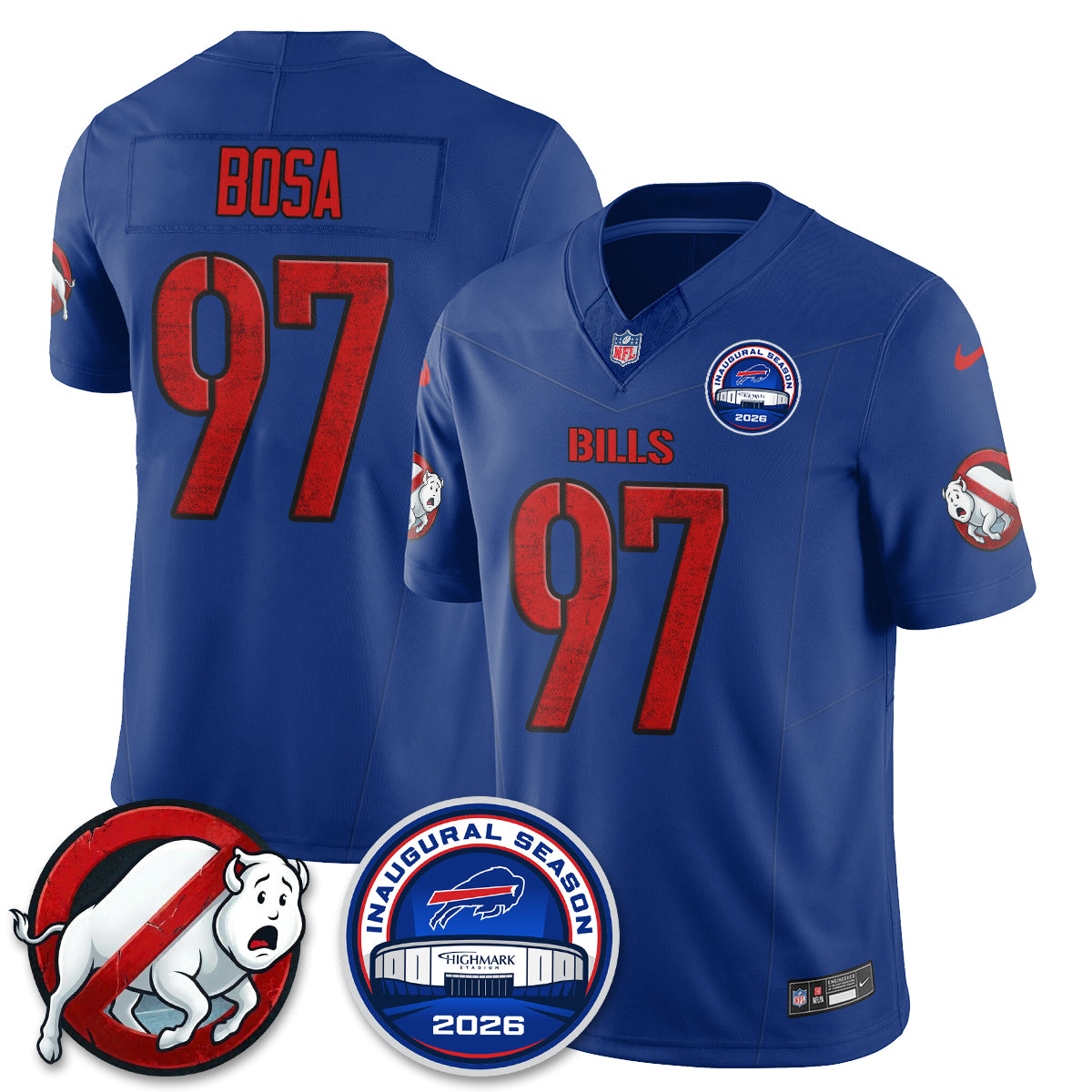 Buffalo Bills x Spirit Catchers Edition Vapor Jersey- Stitched