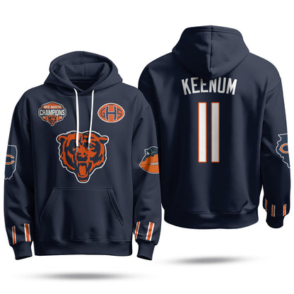 Chicago Bears 2026 Rivalries Hoodie - Stitched