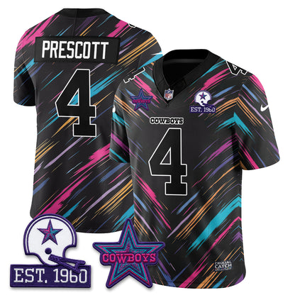 DAL Intercept Cancer 2026 Edition Jersey - Stitched