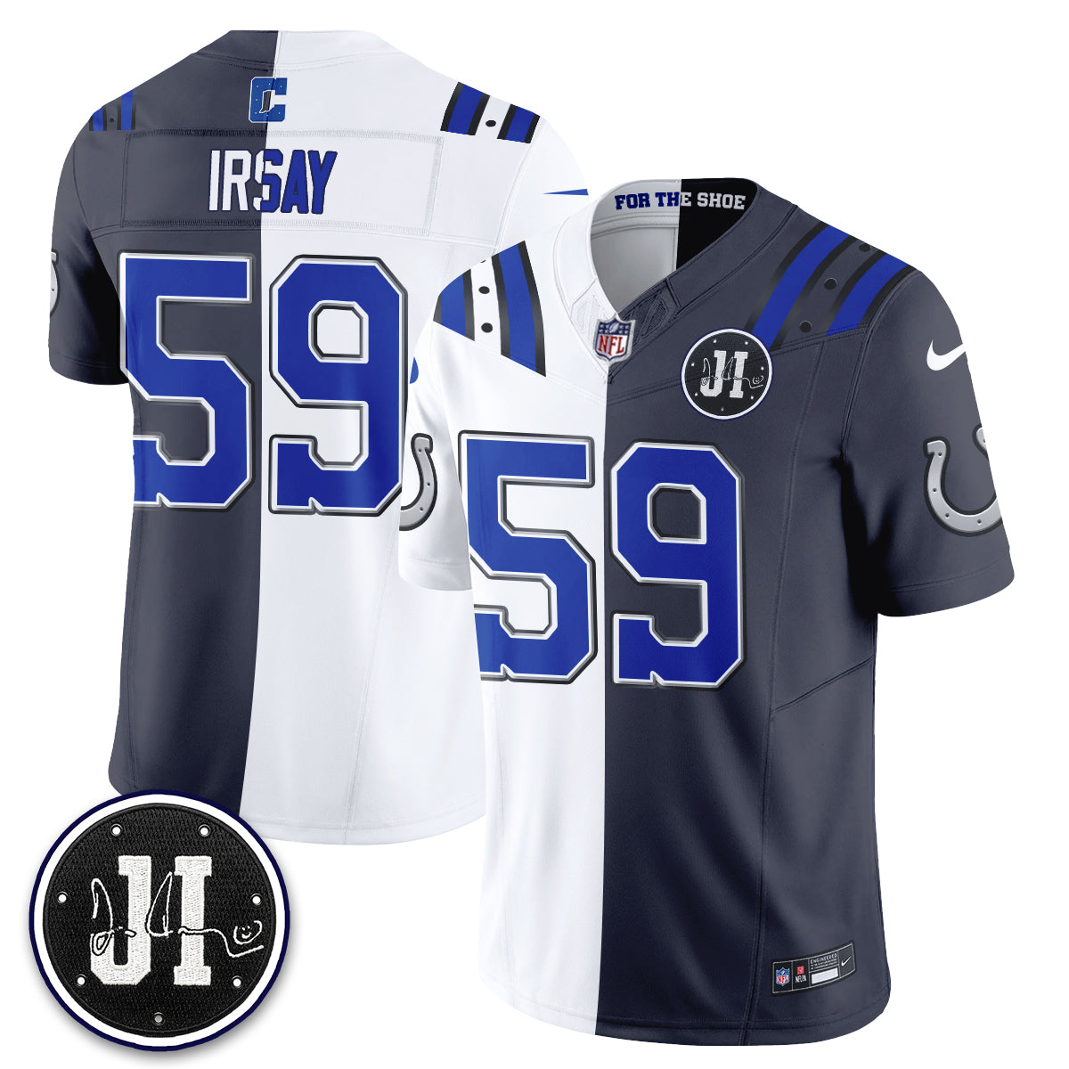 IND 2026 Rivalries Split Vapor Jersey - Stitched