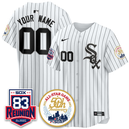Chicago White Sox Reunion All West Champions Vapor Custom Jersey - Stitched