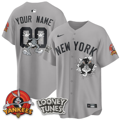 New York Yankees x Bunny Vapor Limited Custom Jersey V3- Printed