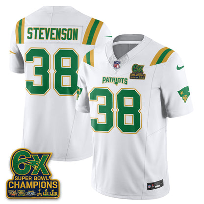 New England Patriots Irish Edition Vapor Jersey - Stitched