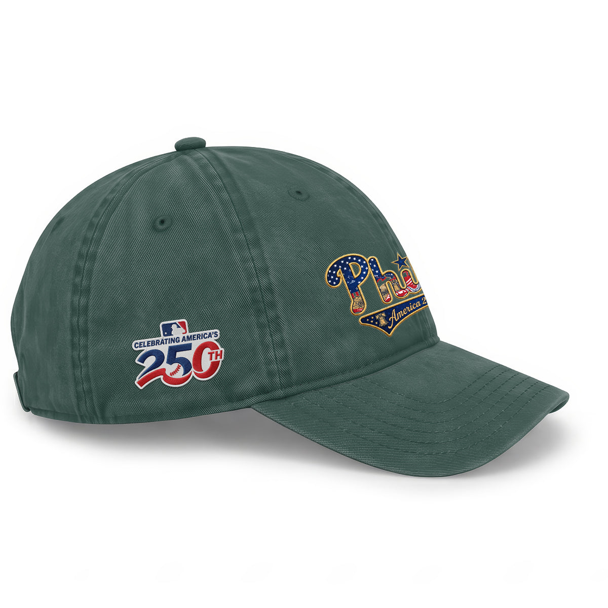 PHI 2026 Independence Day Wash Hat V2- Embroidered