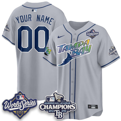 TB 2026 AL Champions Custom Vapor Jersey - Stitched