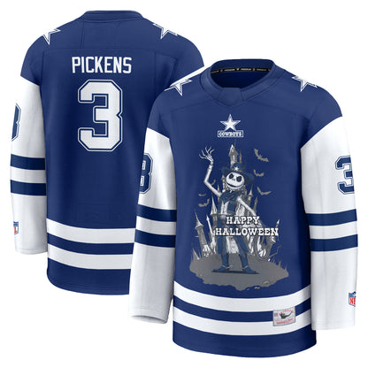 Dallas Cowboys x Nightmare Halloween 2026 Edition Hockey Jersey - Printed