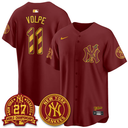 New York Yankees x HP 25 Years of Magic Vapor Limited Jersey - Stitched