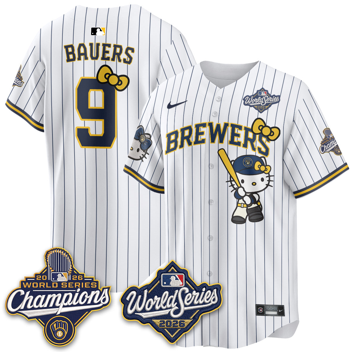 MIL 2026 WS Champions x Meow KT Vapor Jersey - Stitched