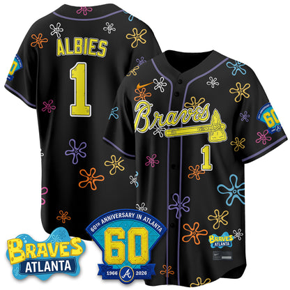 Atlanta Braves x SBSP Limited Vapor Jersey- Stitched