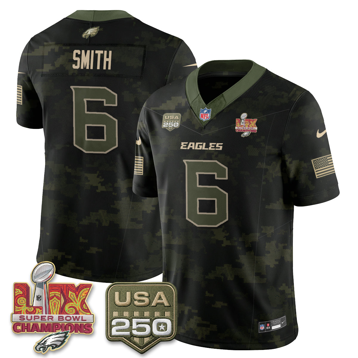 PHI Salute to Service Vapor Jersey - Stitched