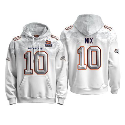 Denver Broncos Fangear Edition Hoodie - Printed