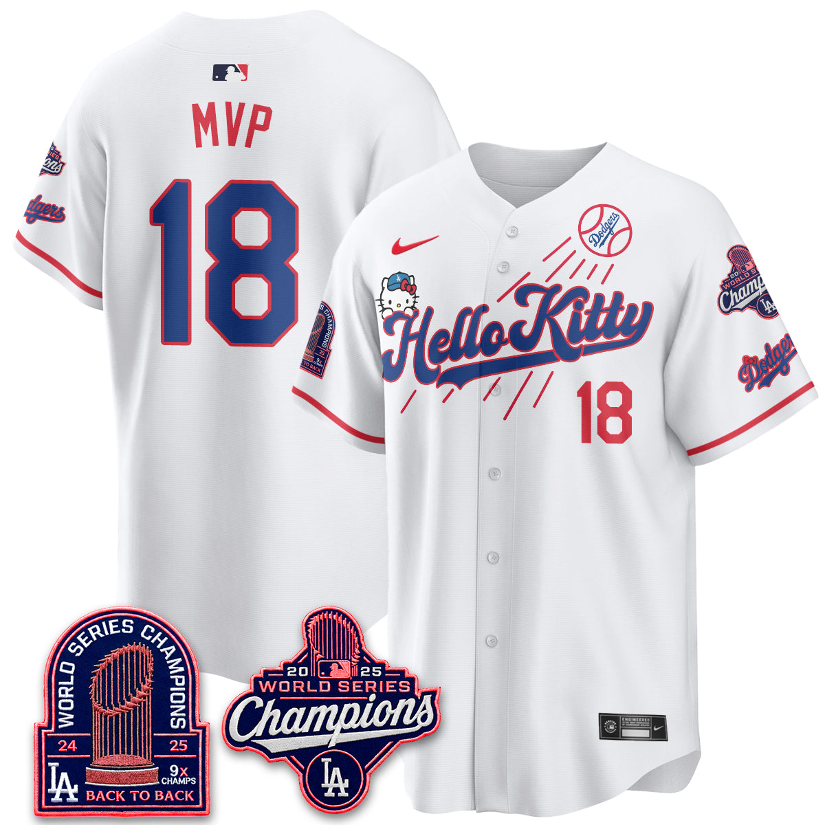 LAD x Hello Kitty Night 2026 Vapor Jersey - All Stitched - V3