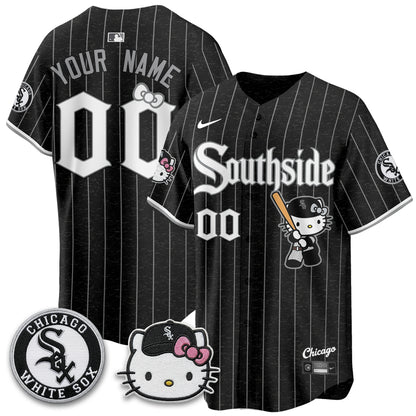 Chicago White Sox x Meow KT Vapor Custom Jersey - Stitched