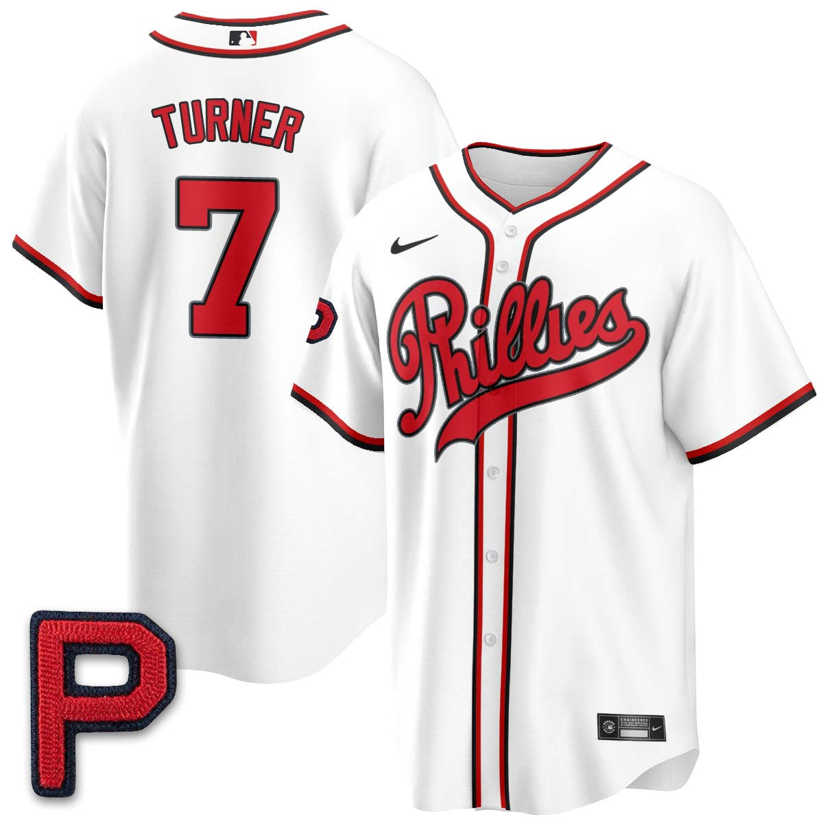 Philadelphia Phillies 2026 Field of Dreams Stadium Vapor Jersey V2 - Stitched