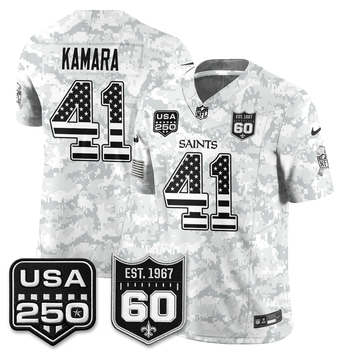 NO 2026 Salute to Service Vapor Jersey - Stitched