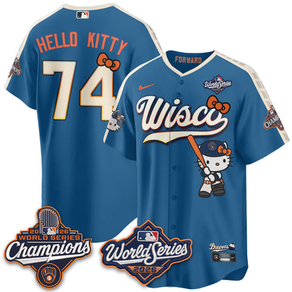 MIL 2026 WS Champions x Meow KT Vapor Jersey - Stitched