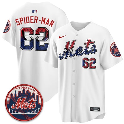 New York Mets x Web-Head Vapor Premier Limited Jersey - All Stitched V2