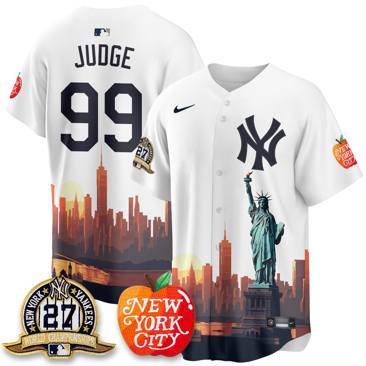New York Yankees City Edition Vapor Jersey - Stitched