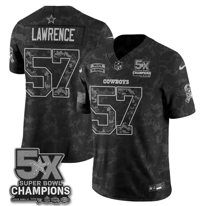 Dallas Cowboys 2026 Salute to Service V3 Vapor Jersey - Stitched