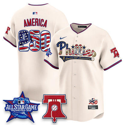 PHI 2026 Independence Day USA Vapor Limited Jersey - Stitched