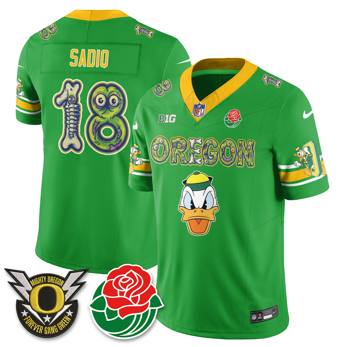 ORE Zombie Halloween Vapor Limited Jersey - Stitched