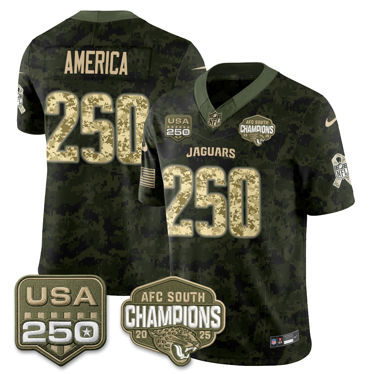 JAX 2026 Salute to Service Vapor Jersey - Stitched