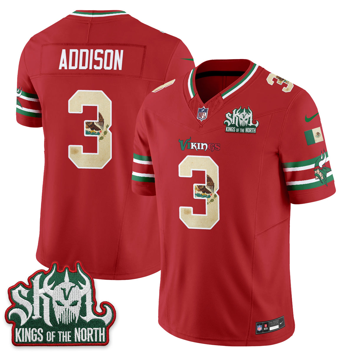 MIN Mexico Edition Vapor Jersey - Stitched