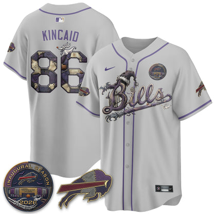 BUF 2026 Nightmare Edition Vapor Baseball Jersey - Stitched