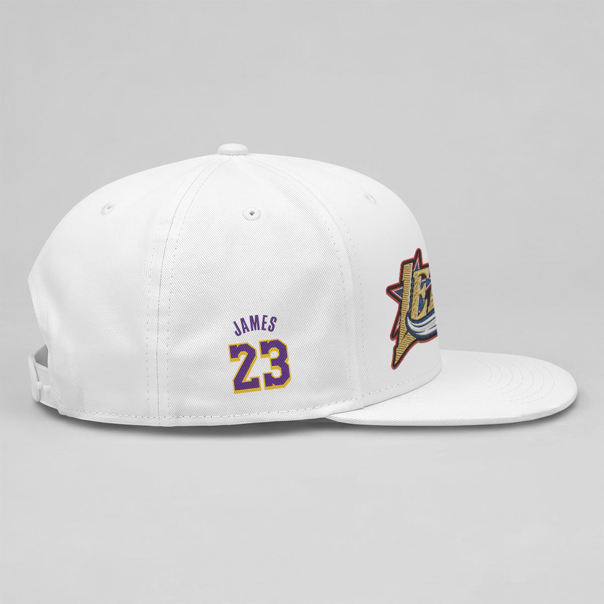 Philadelphia 76ers LeBron James #23 Snapback Cap - Embroidered