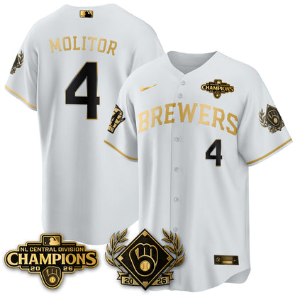 MIL 2026 NL Division Champs Vapor Jersey - Stitched