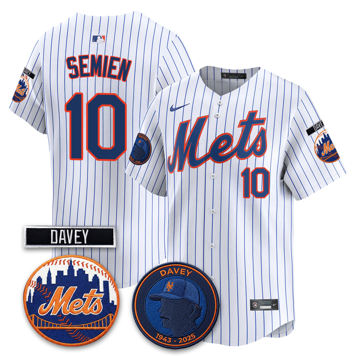 NYM 2026 Davey Johnson In Memoriam Vapor Limited Jersey - All Stitched