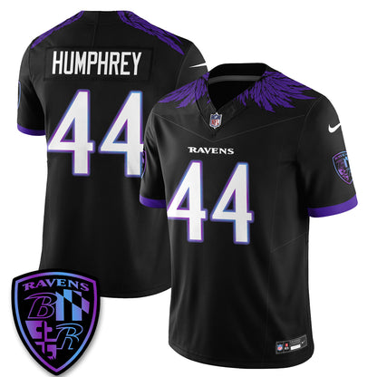 Baltimore Ravens Halloween Edition Vapor Jersey - Stitched