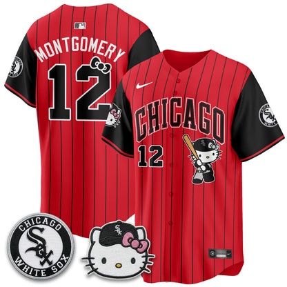 Chicago White Sox x Meow KT Vapor Jersey - Stitched