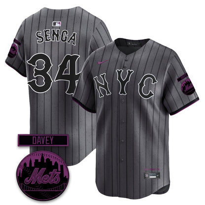 NYM 2026 Davey Johnson Memorial Vapor Limited Jersey - All Stitched
