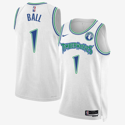 Minnesota Timberwolves #1 of Minnesota LaMelo Ball Jersey - Stitched