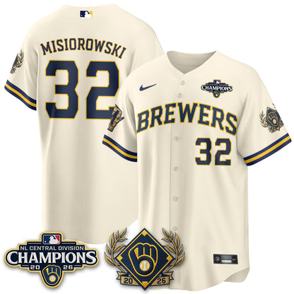 MIL 2026 NL Division Champs Vapor Jersey - Stitched