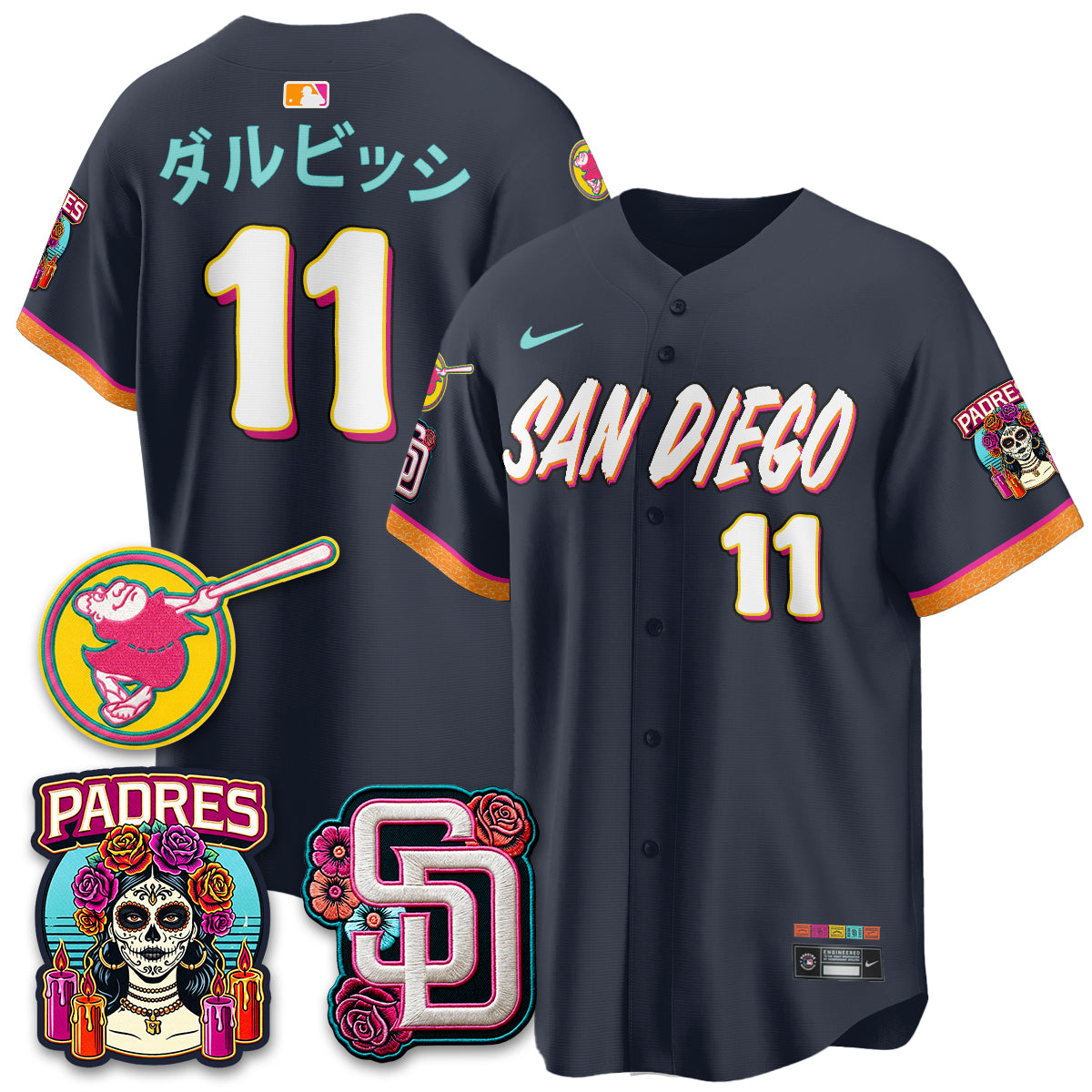 SD 2026 City Connect Vapor Premier Limited Jersey - All Stitched V2