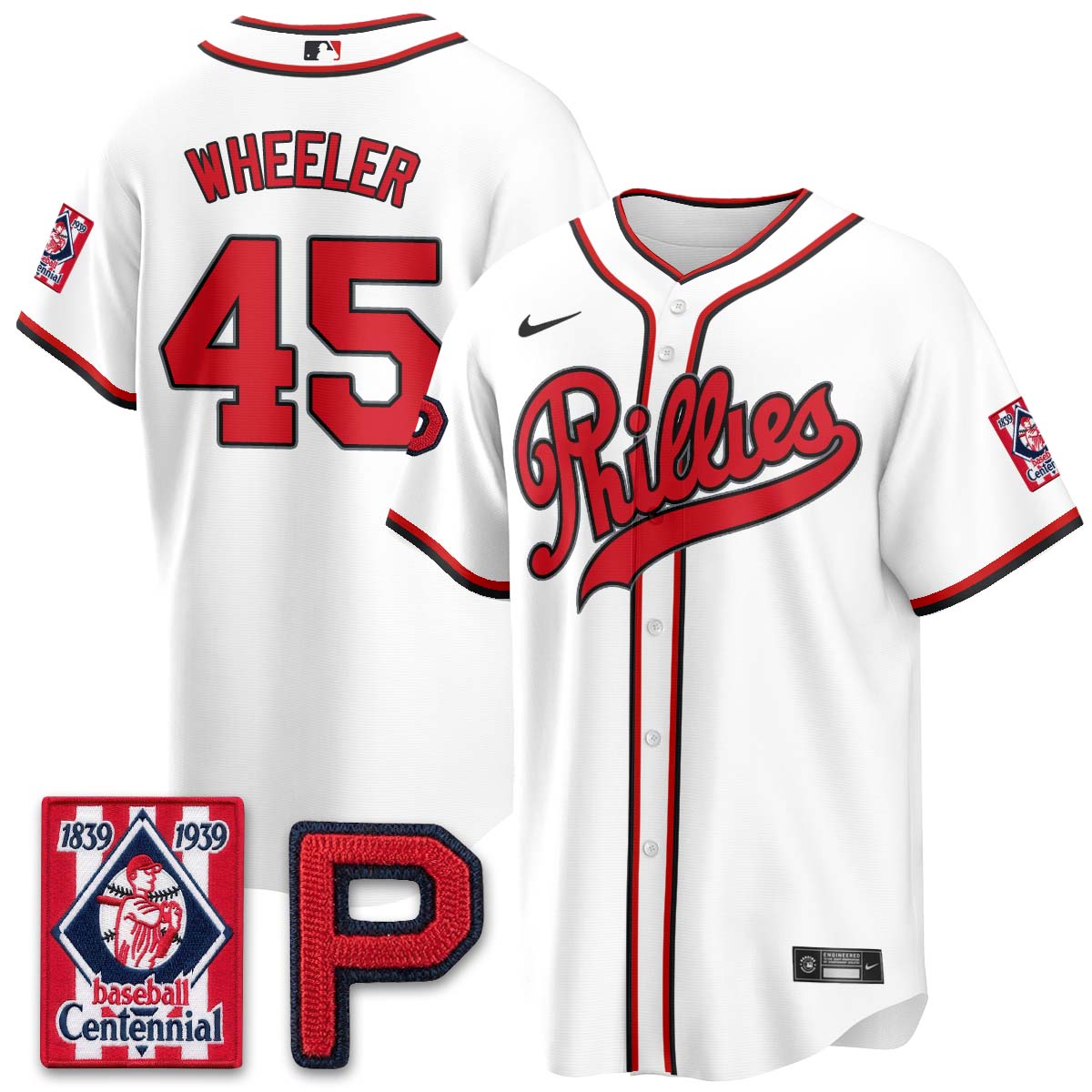 Philadelphia Phillies 2026 Field of Dreams Stadium Vapor Jersey - Stitched
