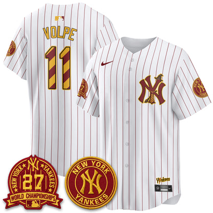 New York Yankees x HP 25 Years of Magic Vapor Limited Jersey - Stitched