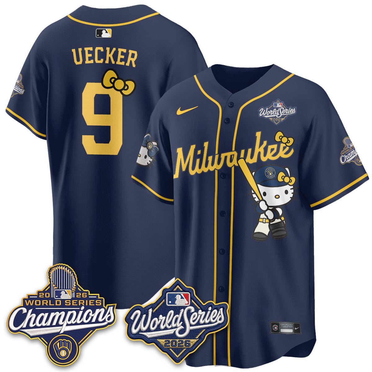 MIL 2026 WS Champions x Meow KT Vapor Jersey - Stitched