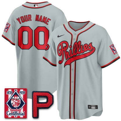 Philadelphia Phillies 2026 Field of Dreams Stadium Vapor Custom Jersey - Stitched