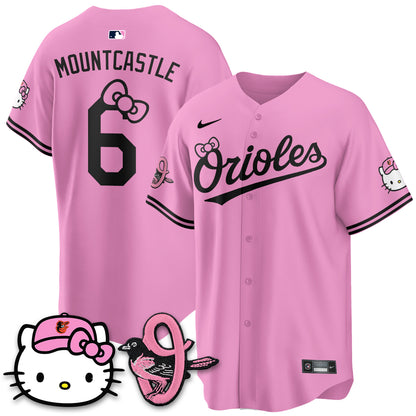 Baltimore Orioles x Meow KT Vapor Premier Limited Jersey - Stitched