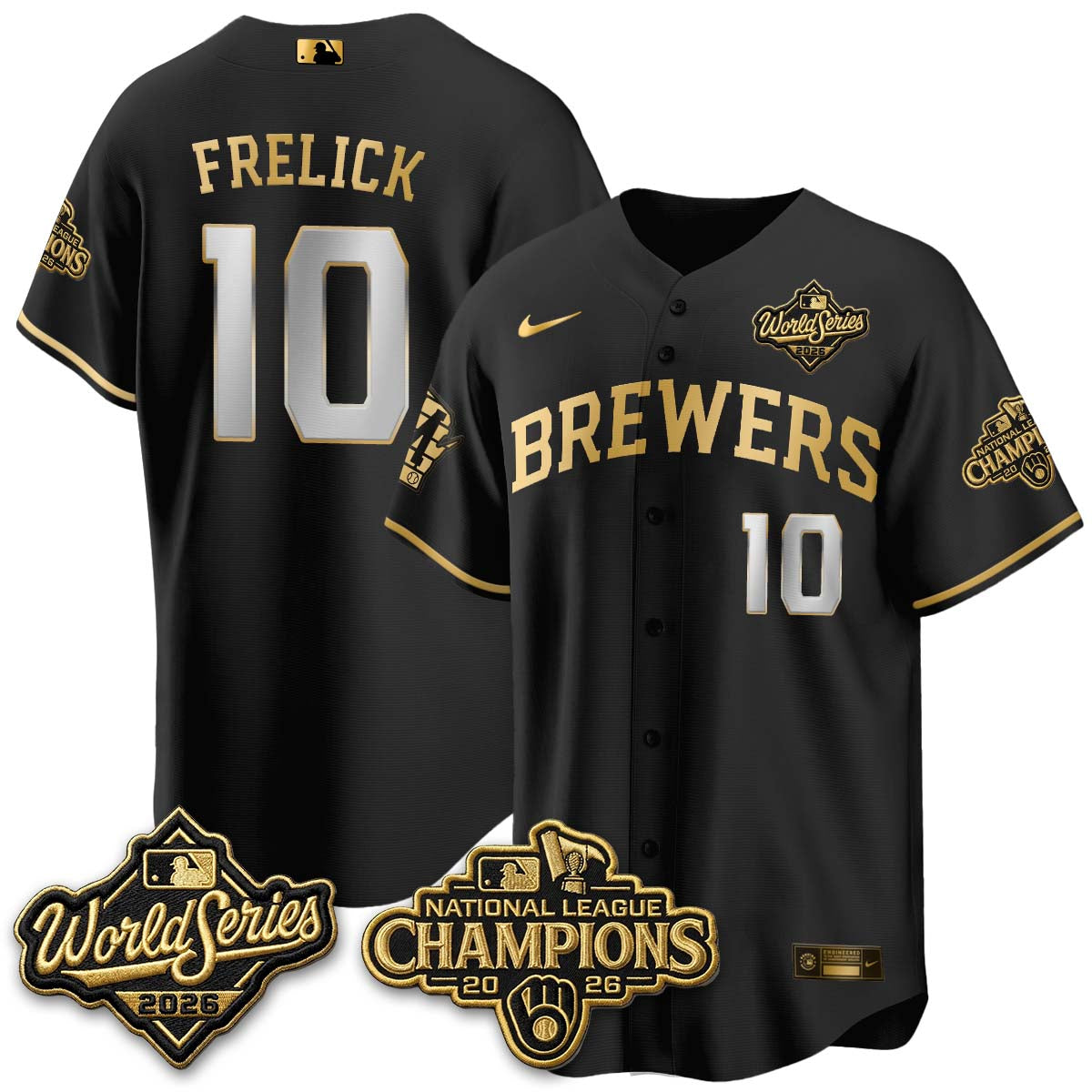 MIL 2026 NL Champions Vapor Jersey - Stitched